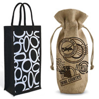 Jute & Fabric Gift Bags